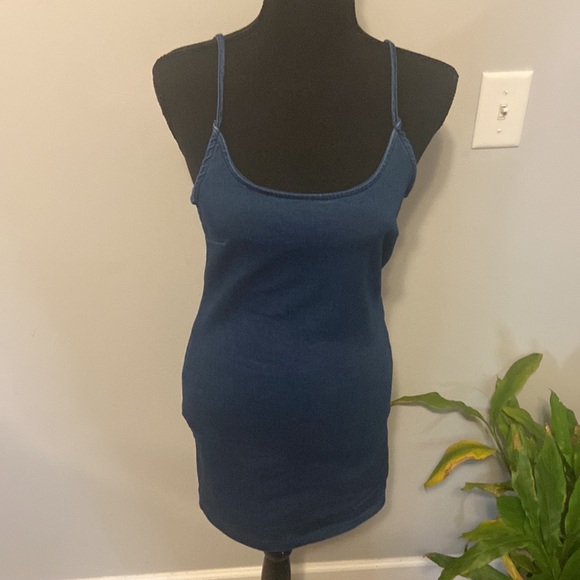 Denim Mini Dress - Picture 3 of 6